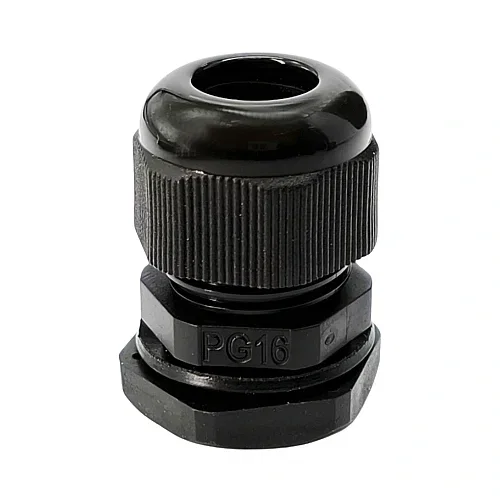 Vest PG16 Siyah Etanj Polyamid Kablo Rakoru - 1