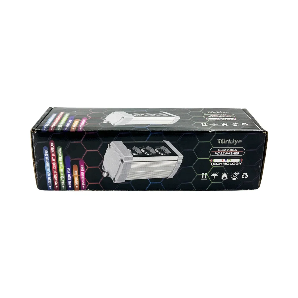 Şark 3W Duvar Boyama Wallwasher10cm (Beyaz) - 5