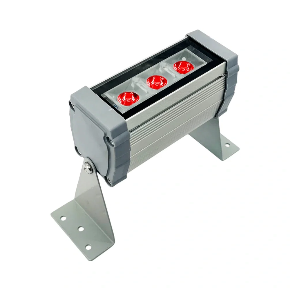 Şark 3W Duvar Boyama Wallwasher10cm (Kırmızı) - 1