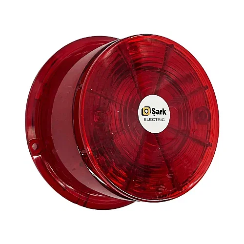 Şark Yangın Flaşörlü İhbar Sireni- 220V - Şark