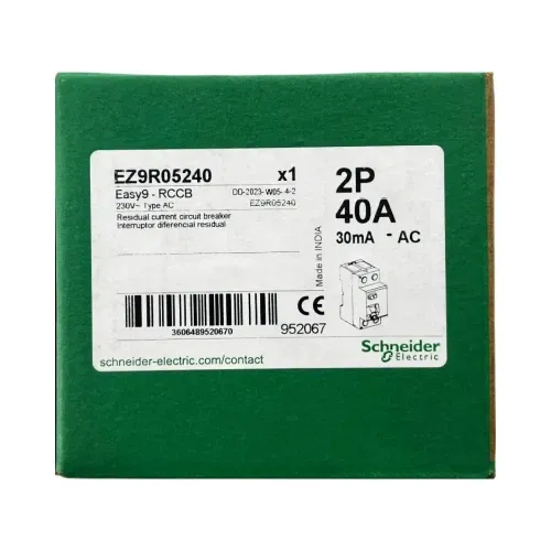 Schnider 2x40A 30mA Kaçak Akım Rölesi EZ9R05240 - 4