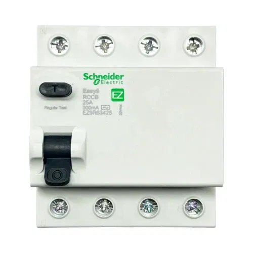 Schnider 4x25A 300mA Kaçak Akım Rölesi EZ9R63425 - 1