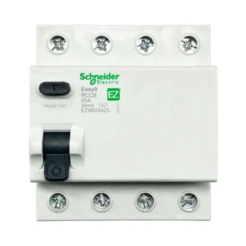 Schnider 4x25A 30mA Kaçak Akım Rölesi EZ9R05425 - 1