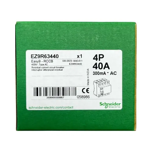 Schnider 4x40A 300mA Kaçak Akım Rölesi EZ9R63440 - 4
