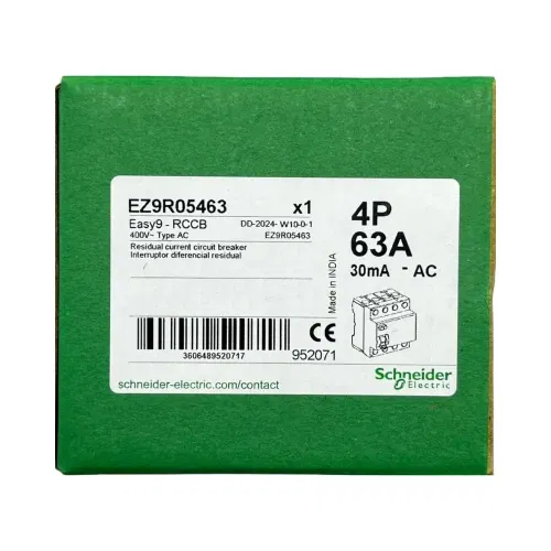 Schnider 4x63A 30mA Kaçak Akım Rölesi EZ9R05463 - 4