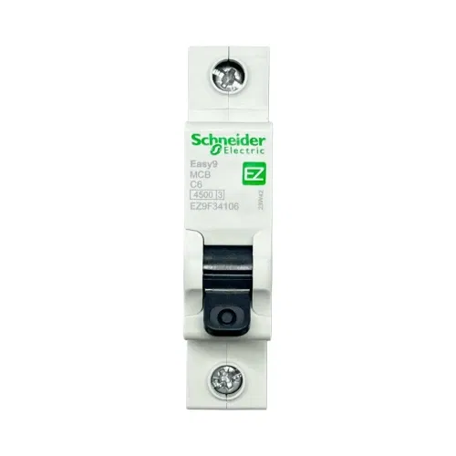 Schnider C Tipi 1X6A 4,5kA Otomatik Sigorta EZ9F34106 - 1