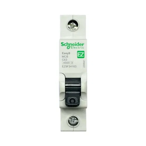 Schnider C Tipi 1X63A 4,5kA Otomatik Sigorta EZ9F34163 - 1