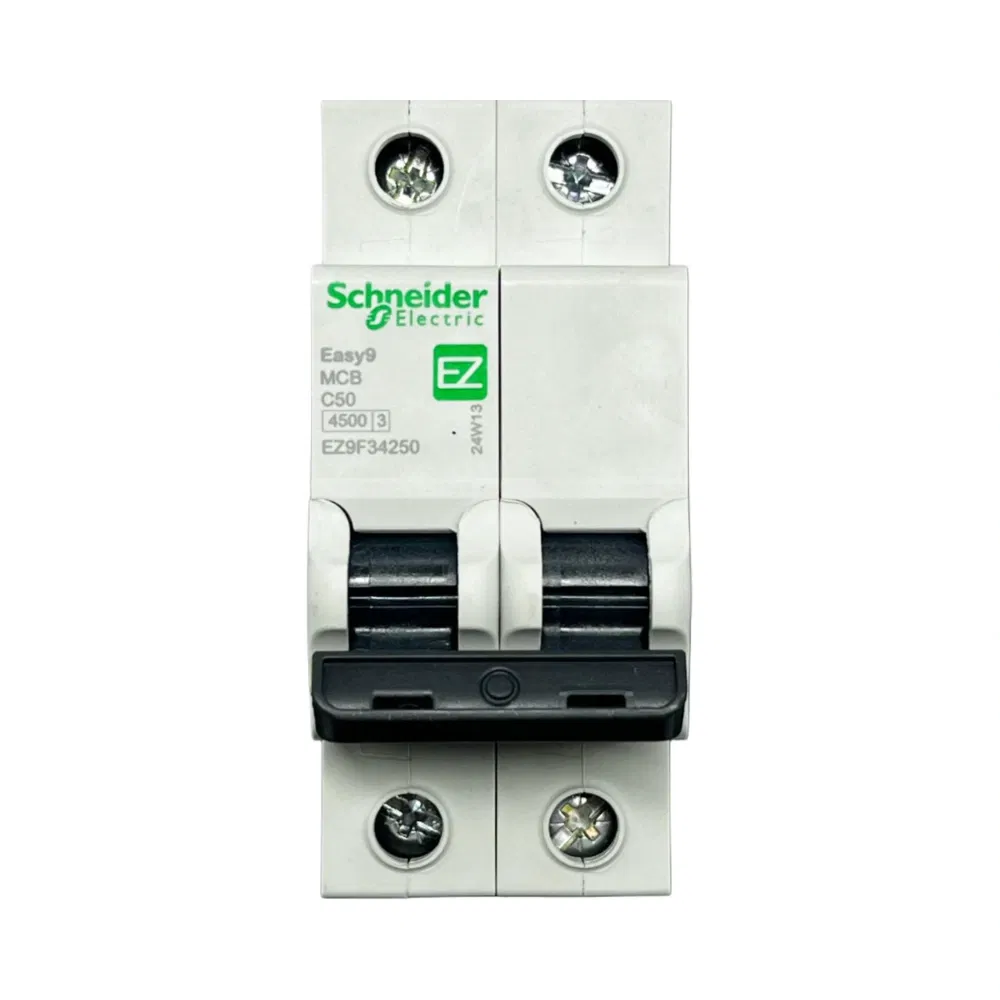 Schnider C Tipi 2X50A 4,5kA Otomatik Sigorta EZ9F34250 - 1