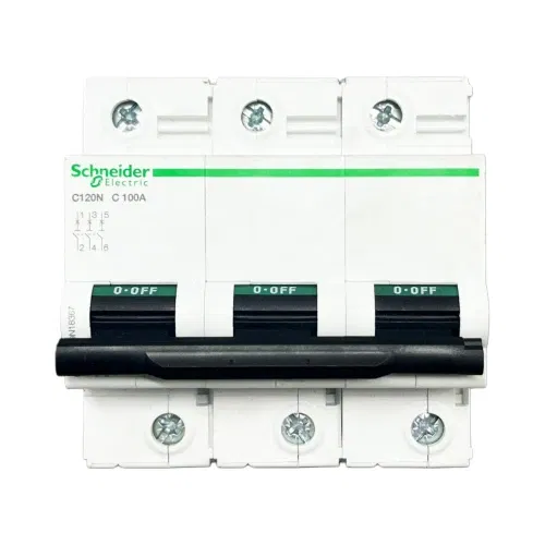 Schnider C Tipi 3X100A 10kA Otomatik Sigorta A9N18367 - 1