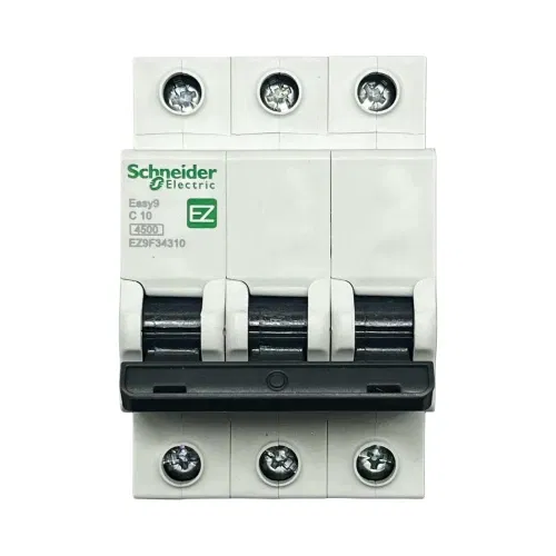 Schnider C Tipi 3X10A 4,5kA Otomatik Sigorta EZ9F34310 - 1