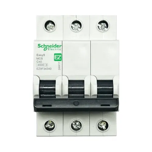 Schnider C Tipi 3X40A 4,5kA Otomatik Sigorta EZ9F34340 - 1