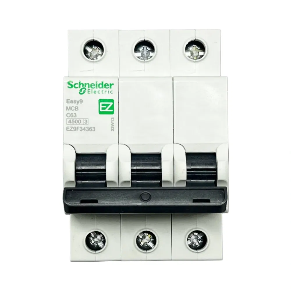 Schnider C Tipi 3X63A 4,5kA Otomatik Sigorta EZ9F34363 - 1