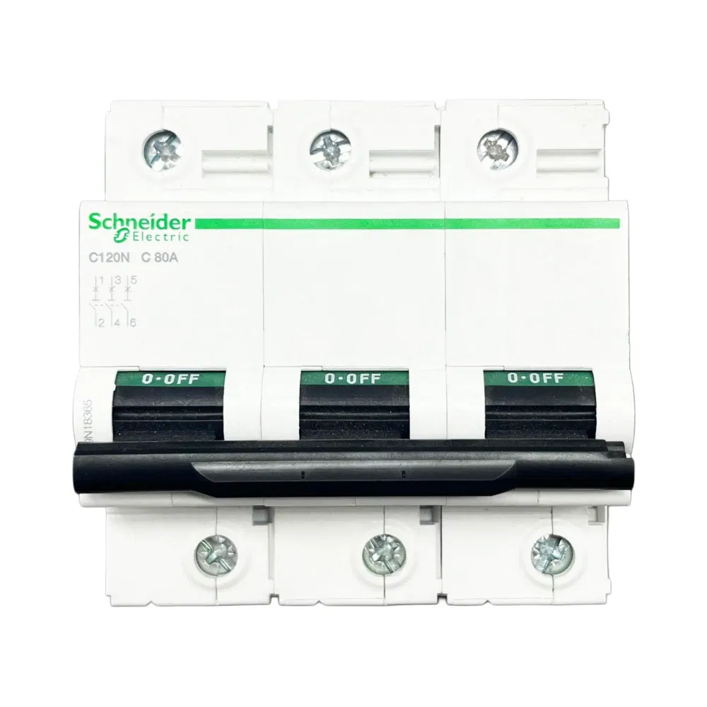 Schnider C Tipi 3X80A 10kA Otomatik Sigorta A9N18365 - 1