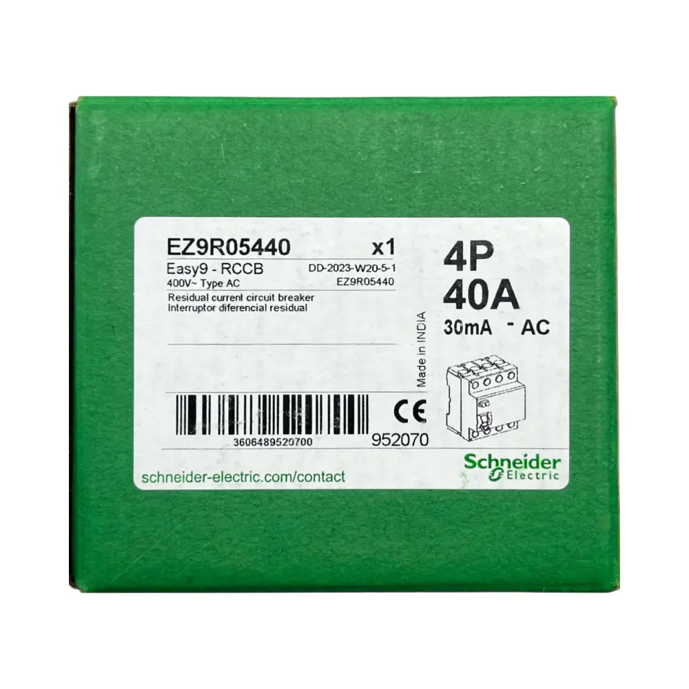 Schnider 4x40A 30mA Kaçak Akım Rölesi EZ9R05440 - 4