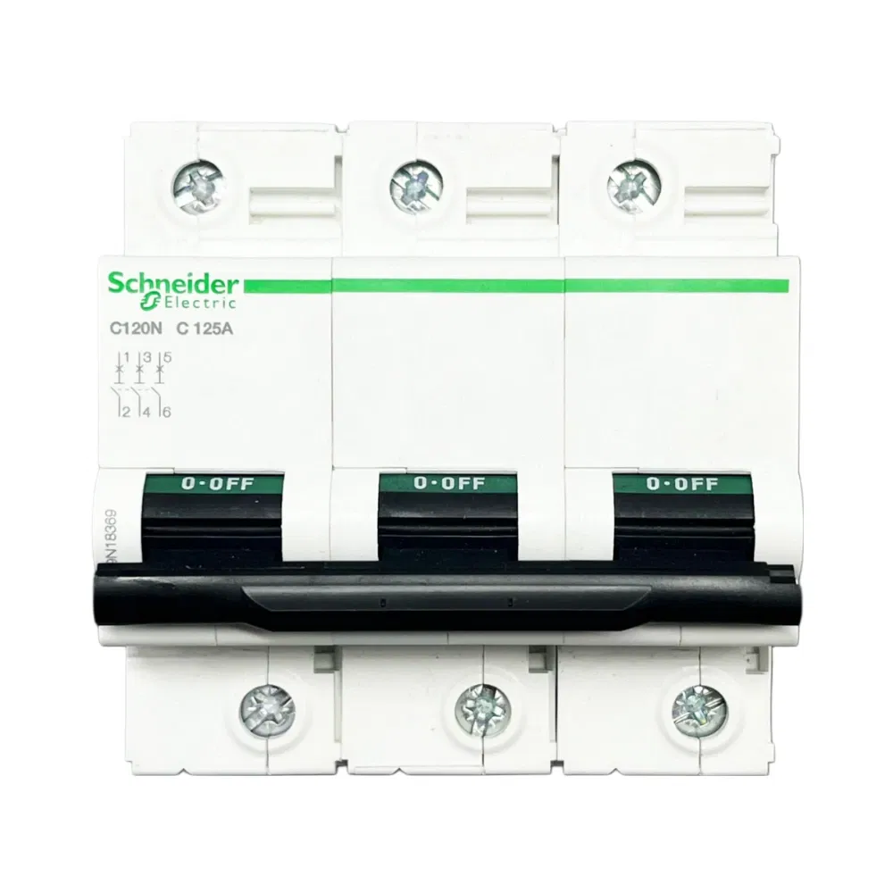 Schnider C Tipi 3X125A 10kA Otomatik Sigorta A9N18369 - 1