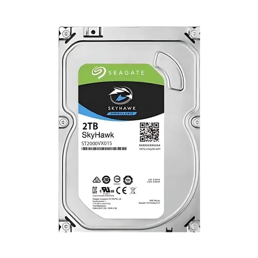 Seagate 2TB 7/24 Skyhawk 64MB Harddisk ST2000VX015 - 1
