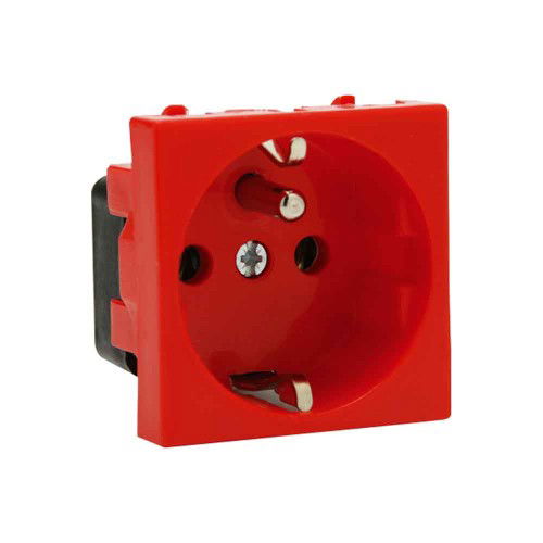 Sert 45x45 3'lü Ups Priz Çekirdeği - Sert