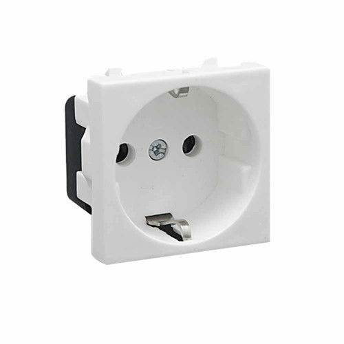 Sert 45x45 Çocuk Korumalı Topraklı Priz Çekirdeği - Sert