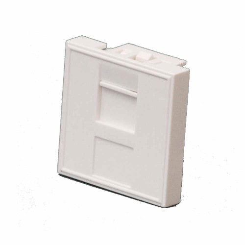 Sert 45x45mm Tekli Faceplate (Data&Telefon Kapağı) - Sert