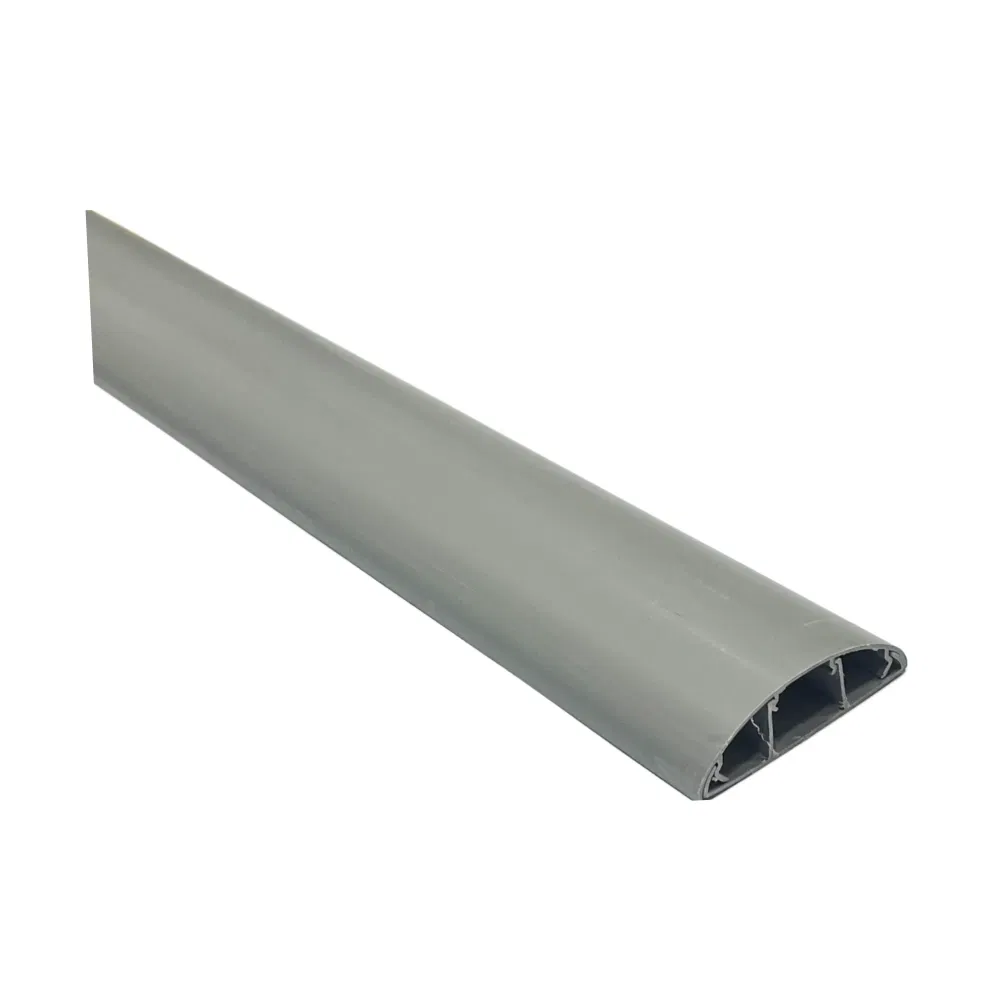 Depa 70x20mm Gri İçten Bölmeli Balık Sırtı Kablo Kanalı 07002012(1m) - 2