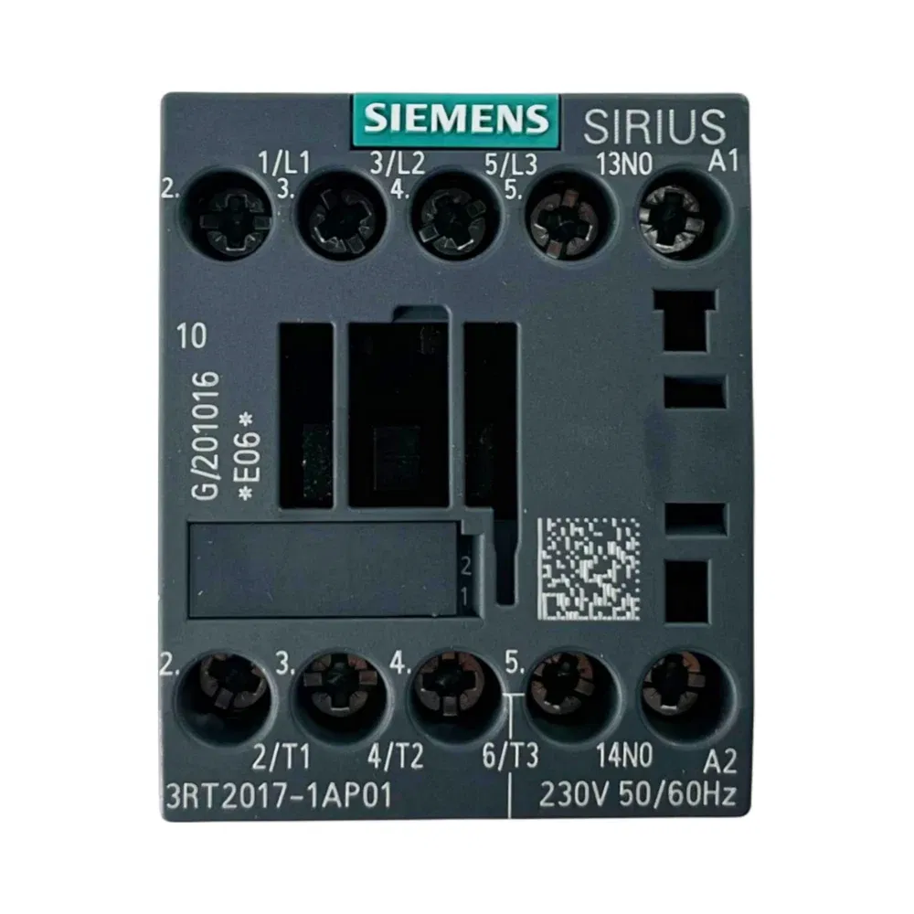 Siemens 12A 5,5kW Güç Kontaktörü 1N0 3RT2017-1AP01 - 1
