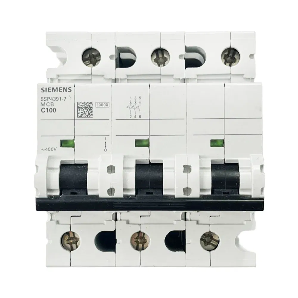 Siemens C Tipi 3x100A 10kA Otomatik Sigorta 5SP4391-7 - 1