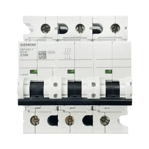 Siemens C Tipi 3x100A 10kA Otomatik Sigorta 5SP4391-7 - 1