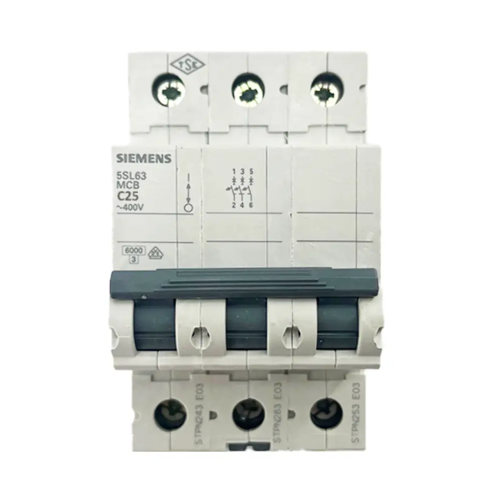 Siemens C Tipi 3x25A 6kA Otomatik Sigorta 5SL6325-7YA - 1