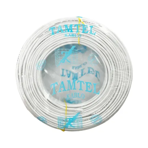 Tamtel DT8 Diafon Kablosu 8X0,22 mm Bakır (100m) - Tamtel