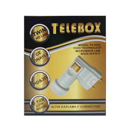 Telebox 2'li Lnb Full Hd TX-2000 - 2