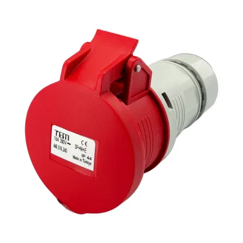 Tem 5x16A Cee Norm Seyyar Priz - 1