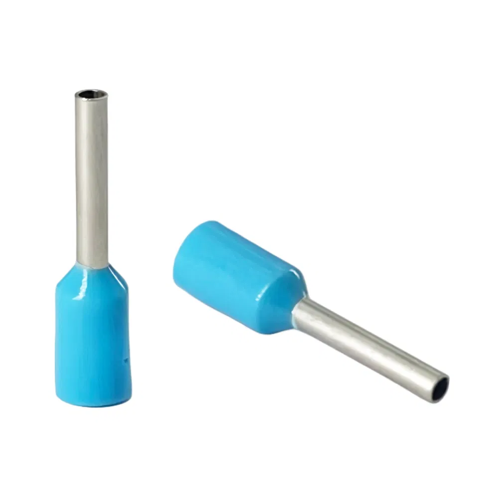 Terminalsan 0,75mm Mavi İzoleli Kablo Yüksüğü Tek Girişli-1Ad. - 1