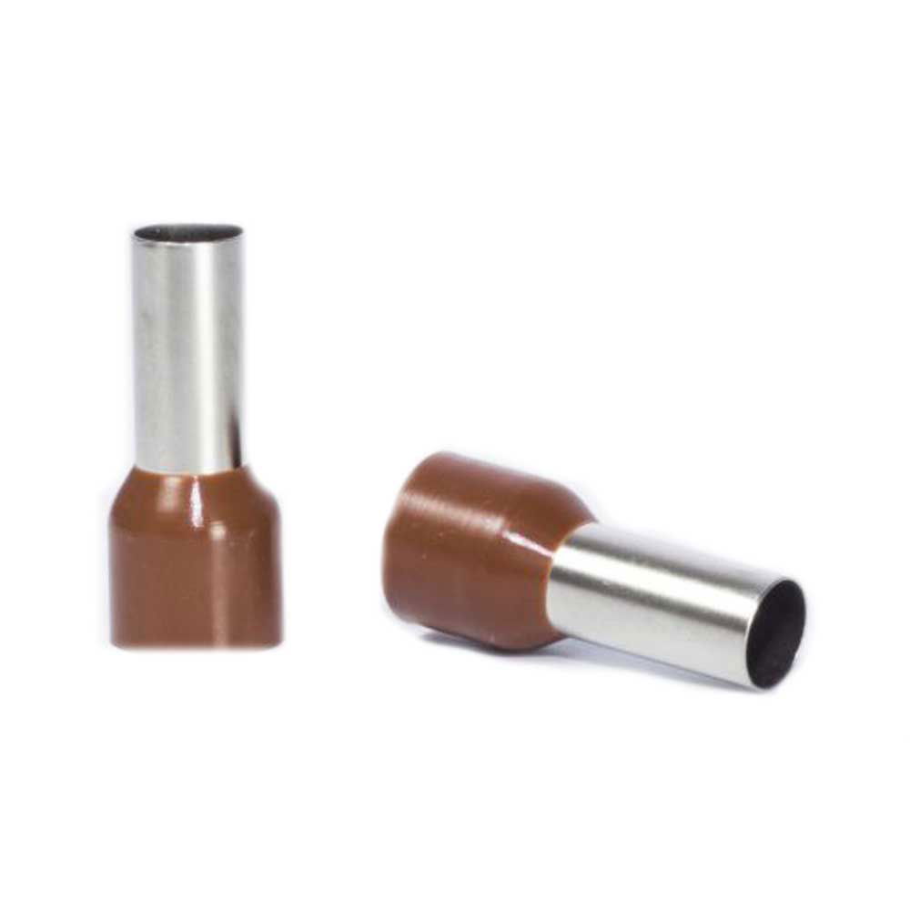 Terminalsan 10mm Kahve İzoleli Kablo Yüksüğü Tek Girişli-1Ad. - 1