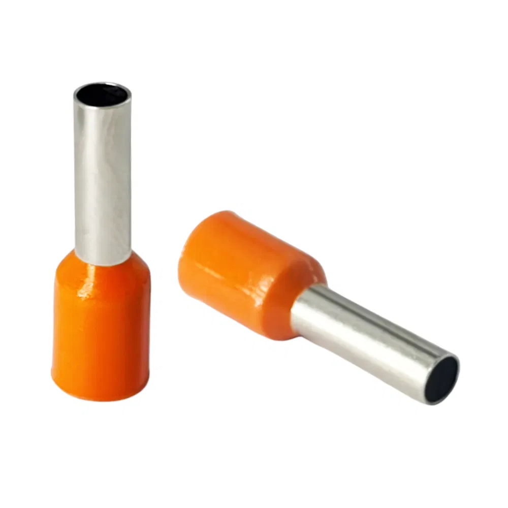 Terminalsan 4mm Turuncu İzoleli Kablo Yüksüğü Tek Girişli-1Ad. - 1