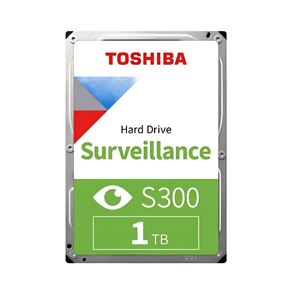 Toshiba 1TB 7/24 Güvenlik Harddisk 5400Rpm SATA 64MB HDWV110UZSVA - 1