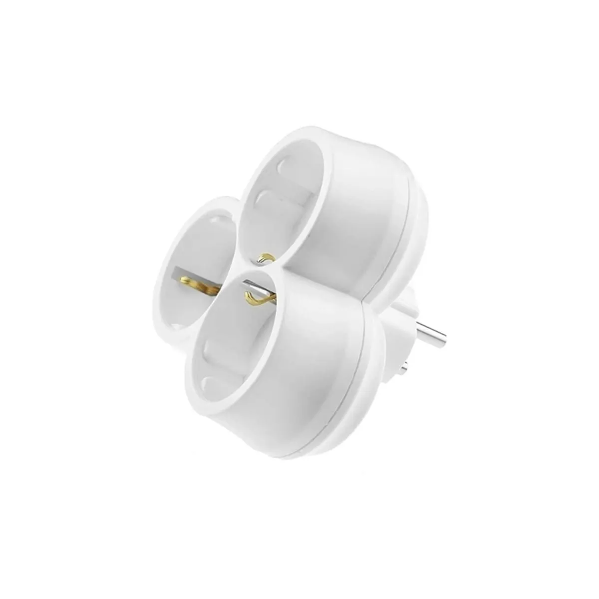 Ufo 3'lü Golyat (Priz Çoklayıcı) Beyaz - 2