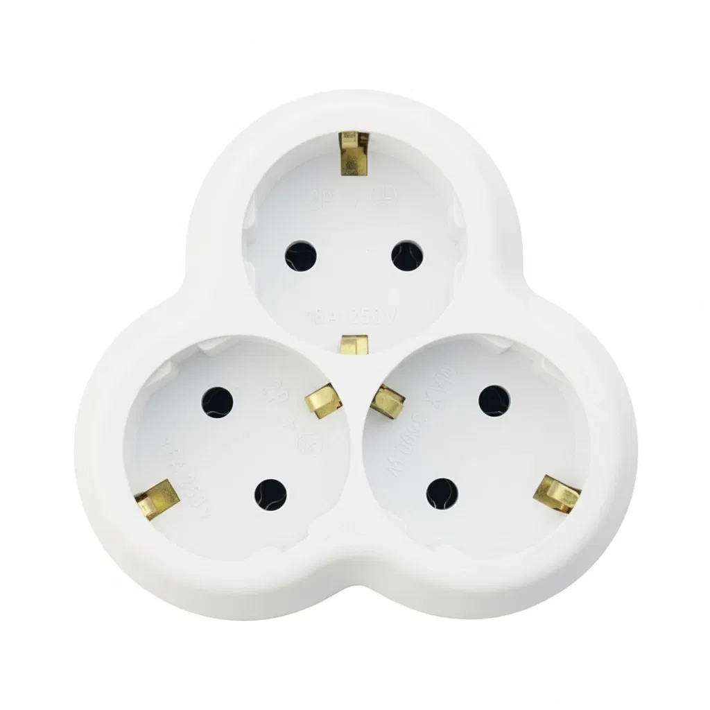 Ufo 3'lü Golyat (Priz Çoklayıcı) Beyaz - 1