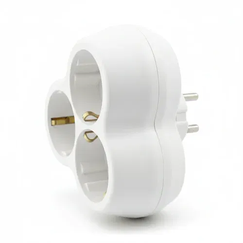 Ufo 3'lü Golyat (Priz Çoklayıcı) Beyaz - 2