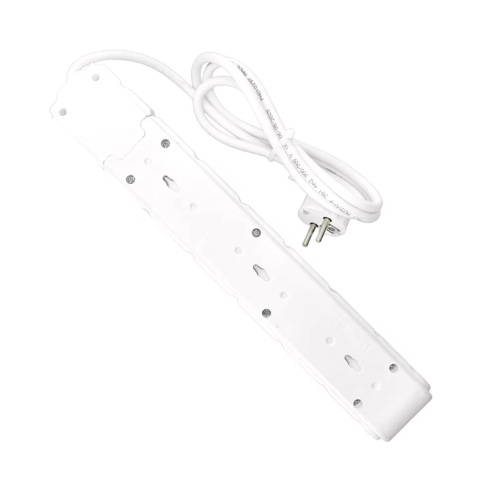 Ufo 6'lı Akım Korumalı Grup Priz 1,5m. Kablolu (Beyaz) - 2