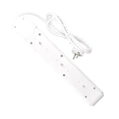 Ufo 6'lı Akım Korumalı Grup Priz 1,5m. Kablolu (Beyaz) - 2