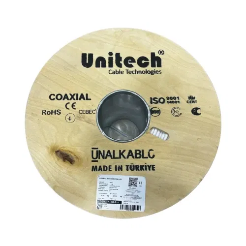 Ünal RG6 U4 72 Tel Ccs-Al-Al Tv Kablosu-500m - 2