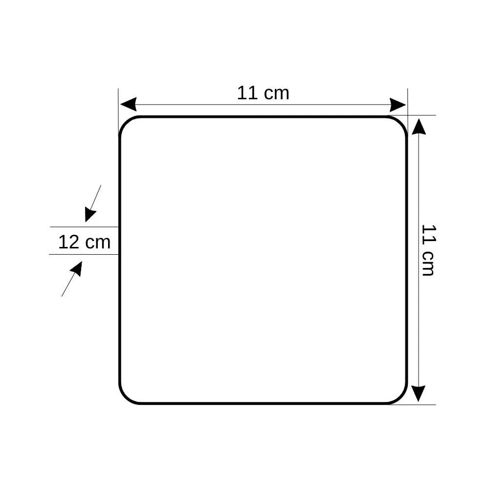 Vest 110x110X120mm Sıvaüstü Buat VSD 003 - 3