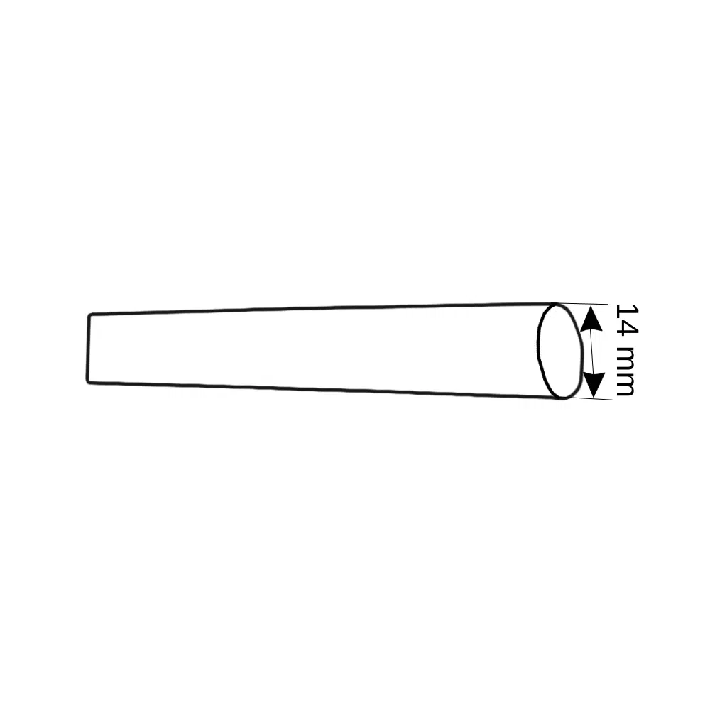 Vest 14'lük Siyah Plastik Spral Boru VS-PS 14-100m - 3