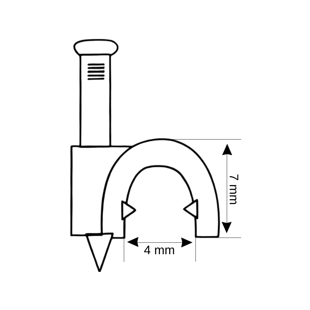 Vest No:1 Çivili Kroşe (100'lü Paket) - 2