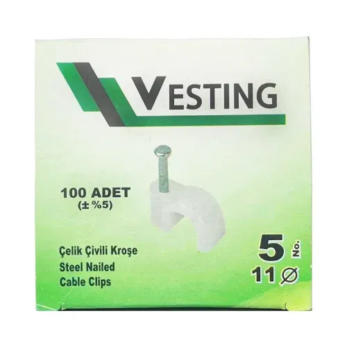 Vest No:5 Çivili Kroşe (100'lü Paket) - 3