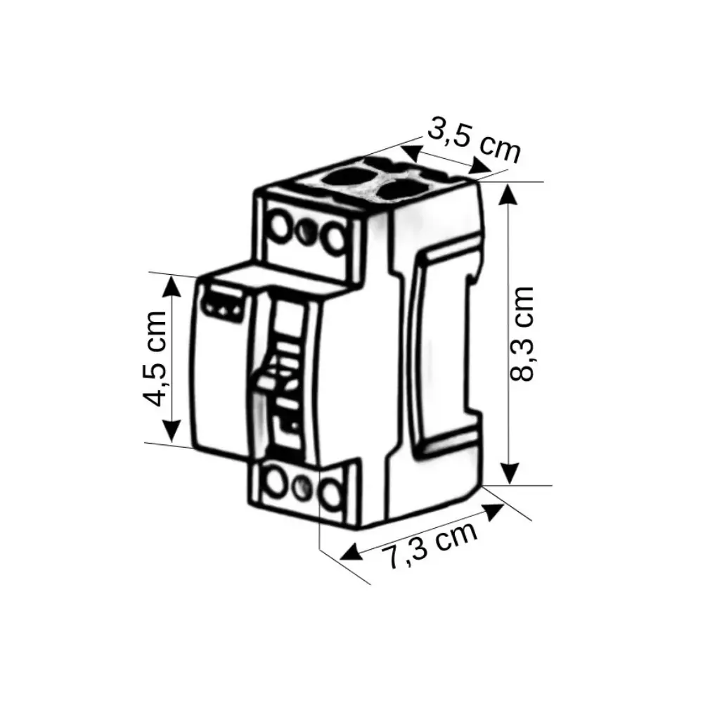 Viko 2x80A 300mA Kaçak Akım Rölesi VTR2-80300 - 3