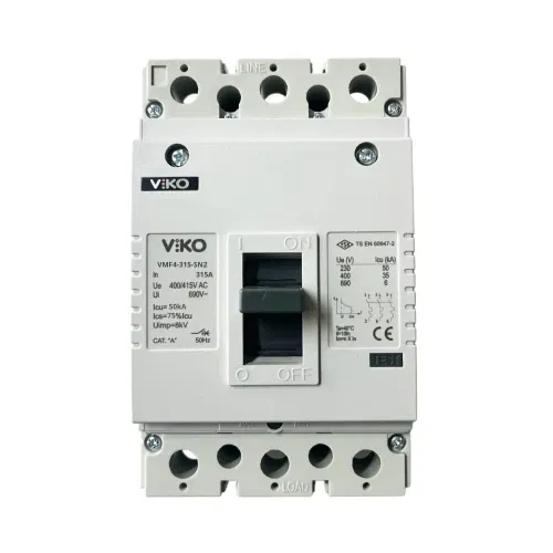 Viko 3X315A 50kA Sabit Kompakt Şalter VMF4-315-SN2 - 1
