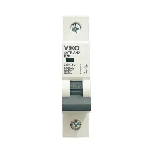 Viko B Tipi 1x20A 4,5kA Otomatik Sigorta 4VTB-1B20 - 1