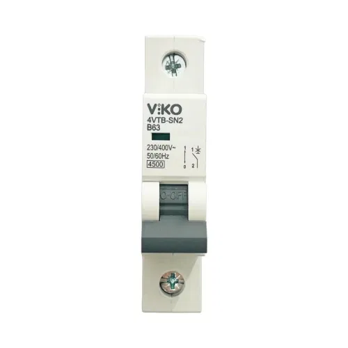 Viko B Tipi 1x63A 4,5kA Otomatik Sigorta 4VTB-1B63 - 1