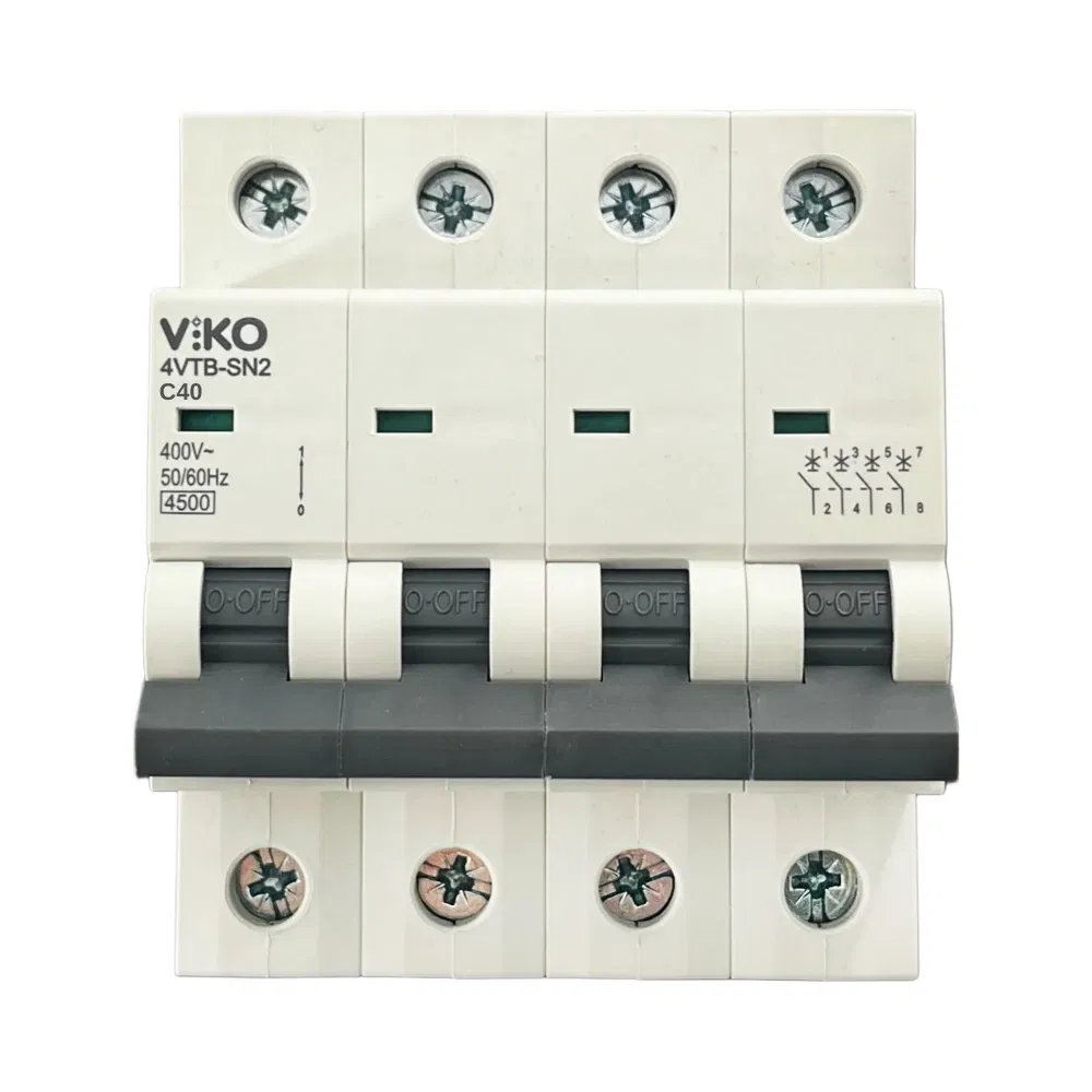 Viko C Tipi 4x40A 4,5kA Otomatik Sigorta 4VTB-4C40 - 1